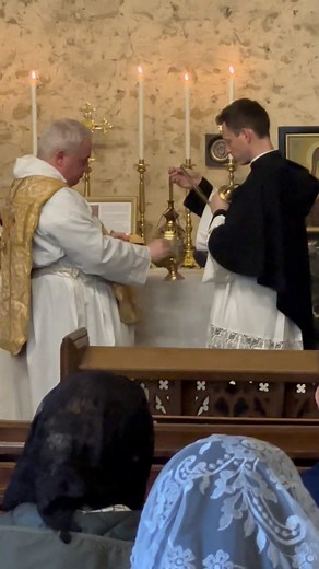 Brendan Kavanagh (Dr K) on Instagram: "Traditional Sung Latin Mass in Dr K’s Stone Barn Chapel #latinmass #traditionalcatholic"