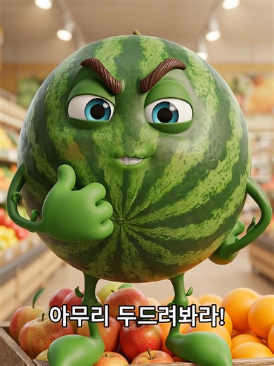 어떤게 맛있는 거냐고? 1. 딸기는 꼭지 → 매끈하고 통통해도 꼭지가 아래로 처졌으면 조금 덜 익거나 오래된 것일 확률이 높아! 흰 부분 없이 끝까지 빨갛고, 꼭지가 하늘 위로 발라당 솟아오른 게 과즙 폭발 완숙 꿀딸기! 2. 오이는 가시를 봐 → 오이 겉에 난 오돌토돌한 가시들은 수확 후 시간이 지날수록 점차 무뎌지고 닳아 없어져 맨손으로 쥐었을 때 따가울 정도로 가시가 날카롭게 살아있어야 방금 막 딴 수분 폭발 싱싱한 오이! 매끈한 건 이미 시들고 있는 거야. 3. 매끈한 밑단 토마토 → 매끈한 것만 고르지마. 토마토 바닥(배꼽) 부분에 하얀색 혹은 노란색 방사형 별 모양 무늬가 선명하고 크게 퍼져 있을수록 당도가 완전 꽉 응축된 꿀토마토야! 4. 꿀참외 고르기 → 햇빛을 듬뿍 흡수할수록 당도가 미치게 올라가. 이때 바탕의 선명한 맑은 노란색과 껍질의 하얀 줄무늬 경계가 아주 또렷해지고 골이 깊게 푹 패이게 됩니다. 골이 깊고 진한걸 골라야 꿀참외야! 5. 배꼽 큰 수박 고르기 