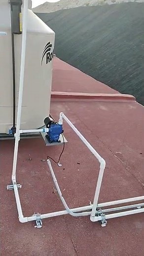 Instalación de Tinaco Rotoplas con bomba con sistema Hidroneumático Automatizada