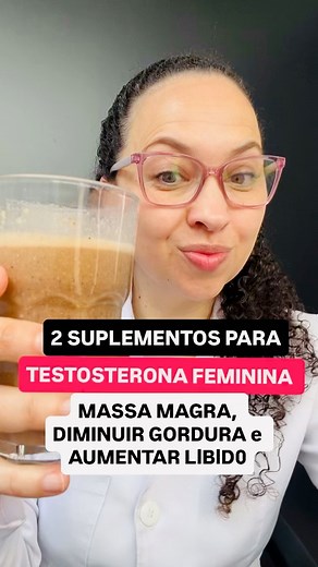 2 SUPLEMENTOS para AUMENTAR a TESTOSTERONA FEMININA #testosterona #menopausa #mulher #emagrecimento #dieta #reumatismo | Vanessa Gaudiano