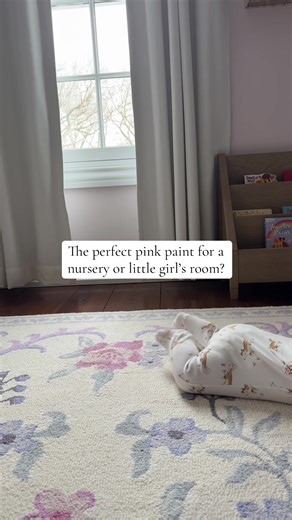 Perfect Pink Paint for Nurseries and Girls' Rooms