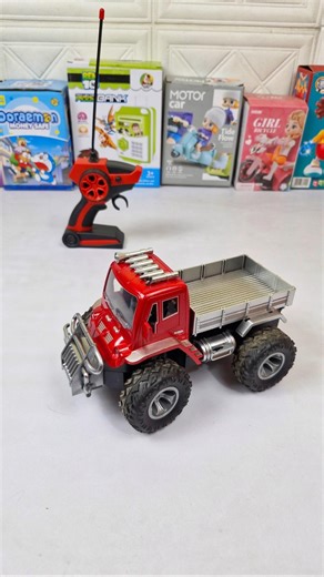 Remote Control Cargo Truck Unboxing & Testing with asmr #cars #rccar #toys