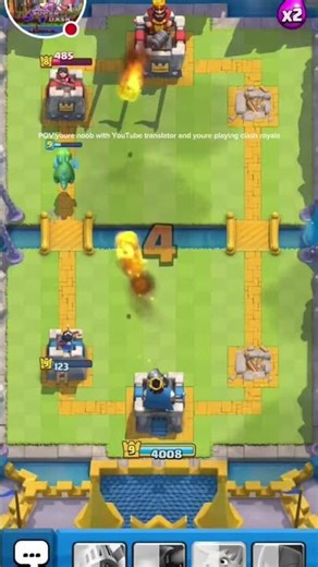 POV:you suck while use YouTube translator and youre playing clash royale #roblox #clashroyale