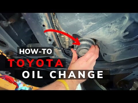 Toyota Oil Change, Toyota Oil Canister Tutorial
