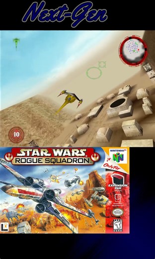 172K views · 3.6K reactions | Star Wars Rogue Squadron | Nintendo 64 | 1998 #videogames #gameplay #retrogaming #gaming #Nintendo #gamingcommunity | Next-Gen Gaming | Facebook