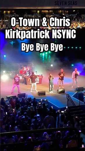 Pop 2000 Concert O-Town & Chris Kirkpatrick NSYNC Bye Bye Bye Song SeaWorld Concert Series