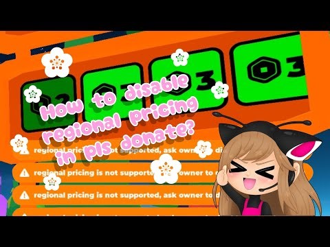 How to disable regional pricing in pls donate buttons? - Tutorial 👀