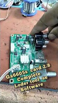 #gx6605s 2.8 card complete rs232 se software