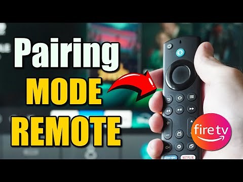 How to Place FIRE TV Stick Remote into the PAIRING Mode & Connect to TV (Best Method)