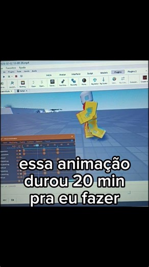 Fiz a minha terceira animação no moon animator!!🎉🥳