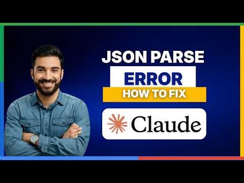 How to fix Claude Code JSON parse error[FULL GUIDE]