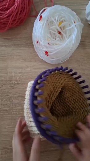 109K views · 463 reactions | Knitting loom for beginners step by step #knitting #crochet #scarf #knitting_loom_eljammari #hat #tejidos #bag #action #art #fblifestyle #handmade #happy #homedecor | Ouabd Zaina | Facebook