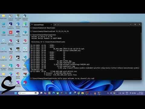 CMD Magic 💻 Instantly Make Multiple Folders & Files Hamza Tech Tips 2025