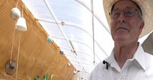 Montana Ag: Organic farming pioneer Bob Quinn builds subterranean greenhouse