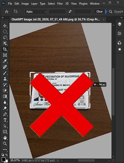 Crop Documents Perfectly in Photoshop 2026