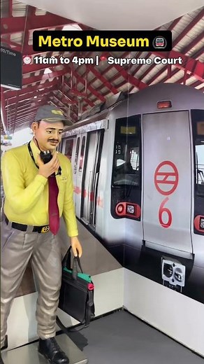 Delhi Metro Museum Tour| Drive a Metro Train| Dmrc museum| Hidden Place in Delhi