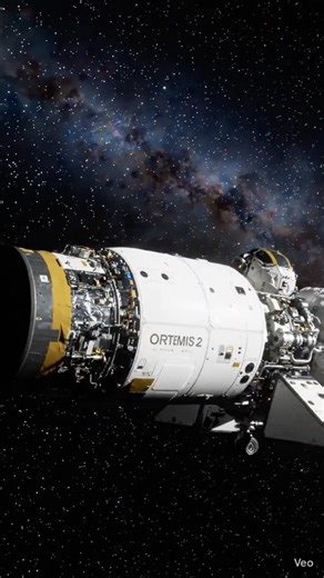 How Powerful Is Artemis 2's Engine Actually #nasa #artemis #space