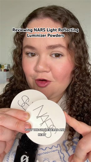 NARS Light Reflecting Luminizer Powders #narscosmetics #highlighter #glowingskin #meccabeauty