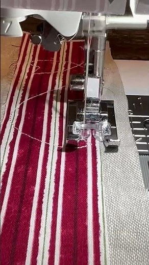 Free motion style decorative stitch done with Baby Lock Soprano. #cynthiasofbend #babylock