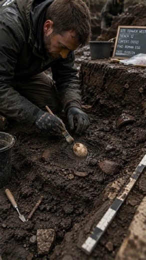 A 1,700-Year-Old Egg Was Found… Intact 🥚😳