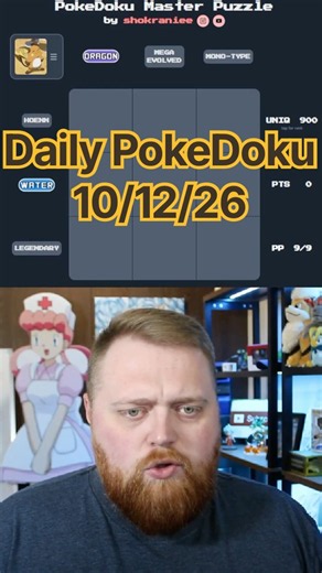 Daily PokeDoku 10/12/26