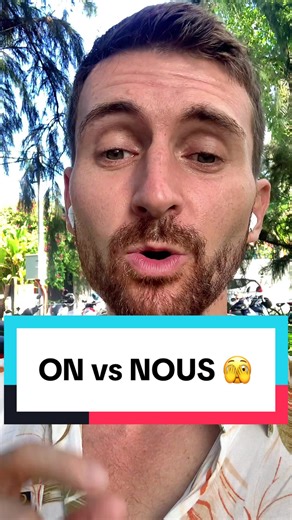 In spoken French, people often use on instead of nous. 👉Both can mean ‘we’, but only one sounds more natural in conversation. #learnfrench #frenchlanguage #FrenchMistakes #LearnOnTikTok #studytok