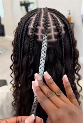 Braiding: Hair Transformation! #knotlessbraids #hair transformation #hairinspo #hairinspiration