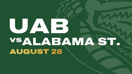 The Green & Gold returns to Protective Stadium on August 28 against Alabama State. Get ready to Party at Protective Stadium with $5 domestics! Visit uabsports.com to purchase tickets now. #WinAsOne 🐉 | UAB Athletics