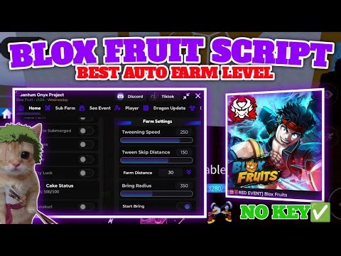 [👑RED EVENT] Blox Fruit Roblox Script | Best New Auto Farm Level *NO KEY*