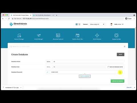 [#DirectAdmin] Cài đặt WordPress trên DirectAdmin