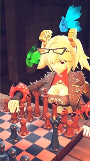 Pyro & Burnice playing chess part 5