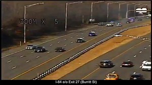 WATCH: A police chase that began in East Hartford this afternoon ended in Waterbury... We were able to capture it on traffic cameras starting in Farmington. What we know, coming up on Ch. 3 starting at 4:30: https://www.wfsb.com/news/suspect-who-struck-officer-with-car-leads-police-on-chase/article_2297d0dc-4f62-11ea-b6ec-2b2fe19f67ab.html | WFSB - Channel 3 Eyewitness News