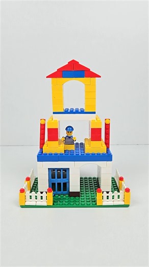 Build Big House Using Building Blocks Step By Step 🏠🧱 | Satisfying ASMR & DIY LEGO #asmr #diy #lego