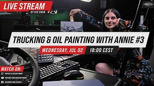 【YouTube|SCS Software】官方开车系列#297 与安妮一起画画和卡车运输#3 | ATS|Painting & Trucking with A
