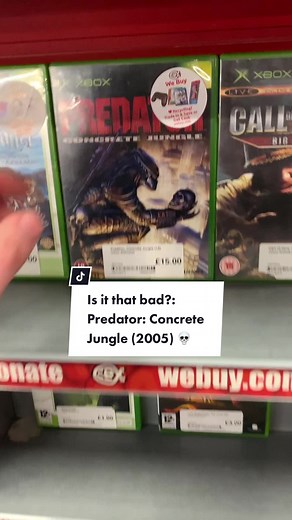 What video games do you enjoy that everyone else hates? Predator: Concrete Jungle is one of the worst rated original Xbox games ever - but is it really that bad? 💀 #retrogaming #retrogames #retrovideogames #videogames #gaming #gamer #games #xbox #predator #predatormovie #predators #alienvspredator #videogaming #vintagegames #nostalgia #2000s #2000sthrowback #fyp #foryoupage