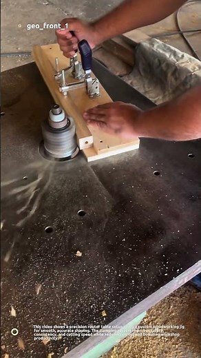“Woodworking Jig Setup That Makes Perfect Cuts Every Time! 🔥🪵”