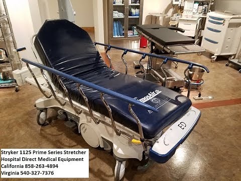Stryker 1125 Big Wheel Stretcher with Zoom Drive