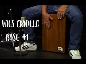 Vals criollo peruano en el cajón / Tutorial Vals criollo en cajón Base #1