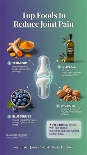 Reduce Joint Pain & Inflammation Naturally! 🦴 #shorts #jointpain
