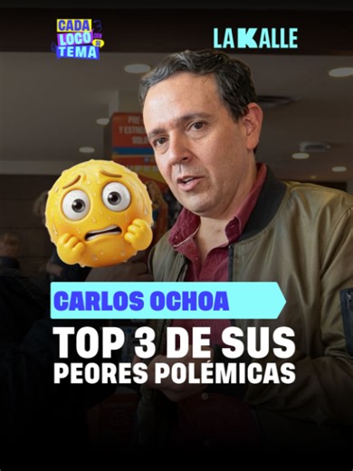 Las peores polémicas de Carlos Ochoa Carlos Ochoa siempre da de qué hablar por sus comentarios sobre varios famosos 😱🔥 ¿Cuál polémica recuerdas más? #LaKalle #CadaLocoConSuTema #LaVueltaAlMundial #CarlosOchoa