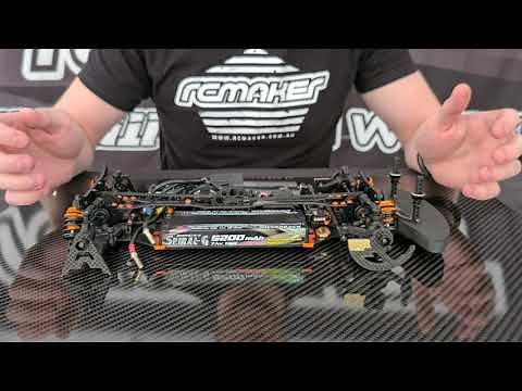 RC MAKER GeoCarbon HD Weighted Tweak Wheel Set for Touring Cars