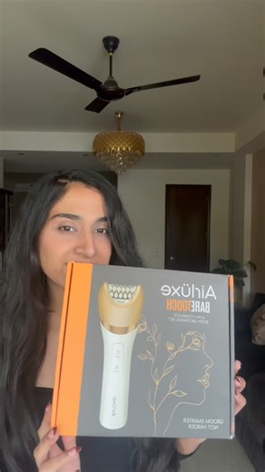 Rishika Raina on Instagram: "Because grooming shouldn’t be complicated One kit. Six powerful attachments. my new self-care essential — Airluxe BareTouch 6-in-1 Grooming Kit ✨ From smooth arms to perfectly shaped brows, from quick trims to soft, callus-free feet — this kit does it all 💫 ✔️ Epilator for long-lasting smoothness ✔️ Trimmer & shaver for gentle, precise grooming ✔️ Callus remover for salon-soft feet ✔️ Compact & travel-friendly design No appointments. No waiting. Just flawless groomi