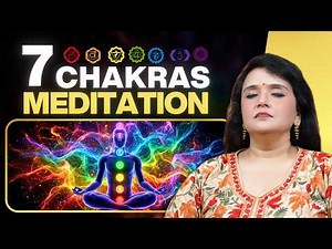Complete 7 Chakra Guided Healing Meditation for Stress Relief | Mantras Lam, Vam, Ram, Yam, Ham, Om