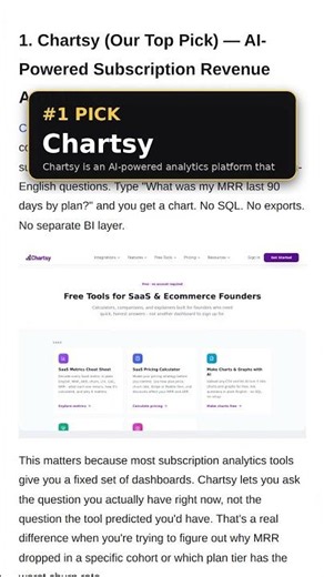 Best SaaS Analytics Tools for 2026 (Ranked for Founders)