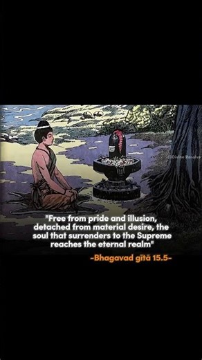 Let Go & Rise Higher | Bhagavad Gita #shorts #BhagavadGita #SpiritualAwakening #Bhakti