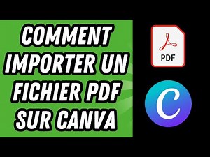 Comment importer un fichier PDF sur Canva (GUIDE COMPLET)