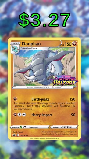 Top 10 Donphan Pokemon Cards (Price) (English) (November 2025)