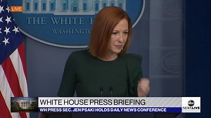 Press sec. Jen Psaki says the White House is still reviewing Trump-era U.S. policy on Cuba following recent protests: “We’ve been running a thorough policy process on these and other issues, with support for democracy and human rights always at the core of our work.” https://abcn.ws/3hCEccH | ABC News Politics