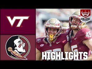 Virginia Tech Hokies vs. Florida State Seminoles | Full Game Highlights