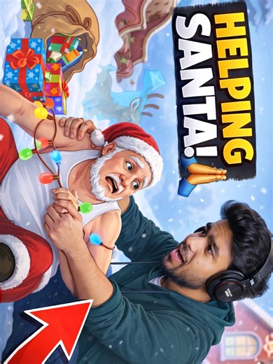 SANTA IS IN TROUBLE #santaclaus #winter #foryoupage